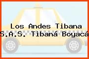 Los Andes Tibana S.A.S. Tibaná Boyacá