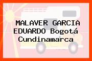 MALAVER GARCIA EDUARDO Bogotá Cundinamarca