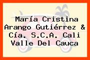 María Cristina Arango Gutiérrez & Cía. S.C.A. Cali Valle Del Cauca