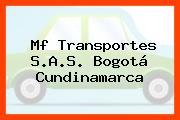 Mf Transportes S.A.S. Bogotá Cundinamarca
