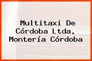 Multitaxi De Córdoba Ltda. Montería Córdoba