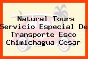 Natural Tours Servicio Especial De Transporte Esco Chimichagua Cesar