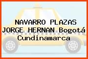 NAVARRO PLAZAS JORGE HERNAN Bogotá Cundinamarca