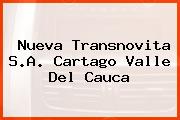 Nueva Transnovita S.A. Cartago Valle Del Cauca