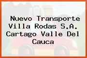 Nuevo Transporte Villa Rodas S.A. Cartago Valle Del Cauca