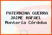 PATERNINA GUERRA JAIME RAFAEL Montería Córdoba