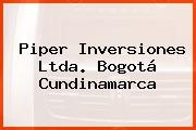 Piper Inversiones Ltda. Bogotá Cundinamarca