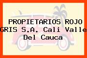PROPIETARIOS ROJO GRIS S.A. Cali Valle Del Cauca