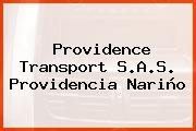 Providence Transport S.A.S. Providencia Nariño