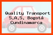 Quality Transport S.A.S. Bogotá Cundinamarca