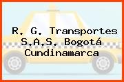 R. G. Transportes S.A.S. Bogotá Cundinamarca