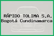 Rapido Tolima S.A. Bogotá Cundinamarca