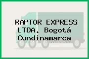 RAPTOR EXPRESS LTDA. Bogotá Cundinamarca