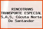 RINCOTRANS TRANSPORTE ESPECIAL S.A.S. Cúcuta Norte De Santander