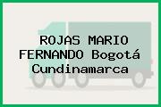 ROJAS MARIO FERNANDO Bogotá Cundinamarca