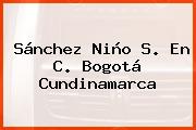 Sánchez Niño S. En C. Bogotá Cundinamarca