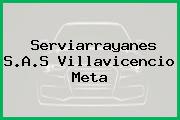 Serviarrayanes S.A.S Villavicencio Meta