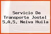 Servicio De Transporte Jostel S.A.S. Neiva Huila