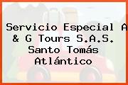 Servicio Especial A & G Tours S.A.S. Santo Tomás Atlántico