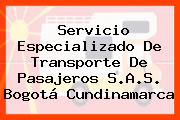 Servicio Especializado De Transporte De Pasajeros S.A.S. Bogotá Cundinamarca