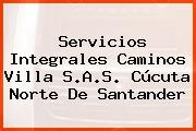 Servicios Integrales Caminos Villa S.A.S. Cúcuta Norte De Santander