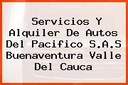 Servicios Y Alquiler De Autos Del Pacifico S.A.S Buenaventura Valle Del Cauca