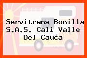 Servitrans Bonilla S.A.S. Cali Valle Del Cauca