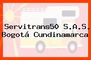Servitrans50 S.A.S. Bogotá Cundinamarca