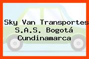 Sky Van Transportes S.A.S. Bogotá Cundinamarca