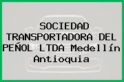 SOCIEDAD TRANSPORTADORA DEL PEÑOL LTDA Medellín Antioquia