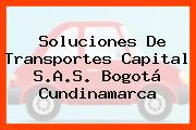 Soluciones De Transportes Capital S.A.S. Bogotá Cundinamarca
