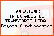 SOLUCIONES INTEGRALES DE TRANSPORTE LTDA. Bogotá Cundinamarca