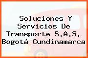 Soluciones Y Servicios De Transporte S.A.S. Bogotá Cundinamarca
