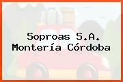 Soproas S.A. Montería Córdoba