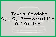 Taxis Cordoba S.A.S. Barranquilla Atlántico