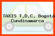 TAXIS T.D.C. Bogotá Cundinamarca
