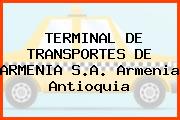 TERMINAL DE TRANSPORTES DE ARMENIA S.A. Armenia Antioquia