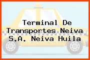 Terminal De Transportes Neiva S.A. Neiva Huila