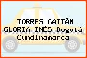 TORRES GAITÁN GLORIA INÉS Bogotá Cundinamarca