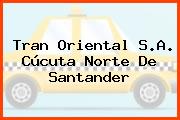 Tran Oriental S.A. Cúcuta Norte De Santander