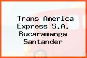 Trans America Express S.A. Bucaramanga Santander