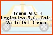 Trans Q C R Logística S.A. Cali Valle Del Cauca