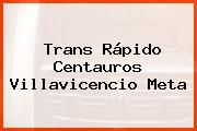 Trans Rápido Centauros Villavicencio Meta