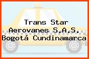Trans Star Aerovanes S.A.S. Bogotá Cundinamarca