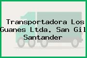 Transportadora Los Guanes Ltda. San Gil Santander
