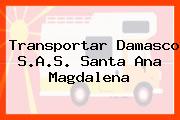 Transportar Damasco S.A.S. Santa Ana Magdalena