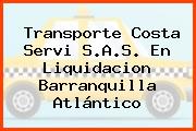 Transporte Costa Servi S.A.S. En Liquidacion Barranquilla Atlántico