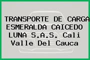 TRANSPORTE DE CARGA ESMERALDA CAICEDO LUNA S.A.S. Cali Valle Del Cauca