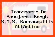 Transporte De Pasajeros Bonyb S.A.S. Barranquilla Atlántico