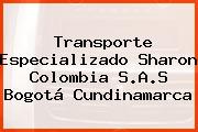 Transporte Especializado Sharon Colombia S.A.S Bogotá Cundinamarca